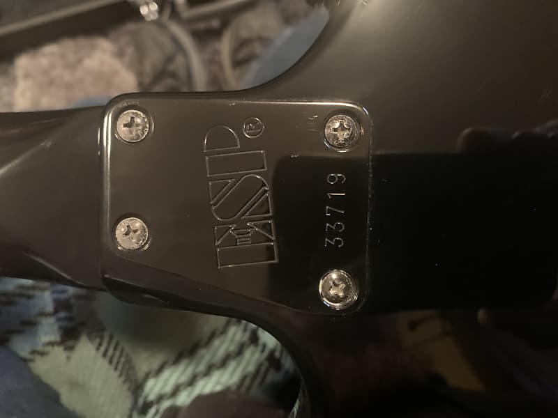 1998 ESP JH-2 James Hetfield Diamond Plate Explorer #64 of