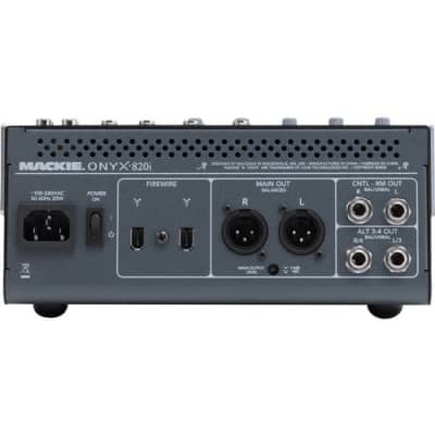 Mackie Onyx 820i 8-Channel Firewire Analog Mixer | Reverb
