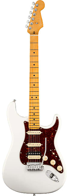 Fender Guitar, Electric - American Ultra Stratocaster HSS, Arctic Pearl image 1