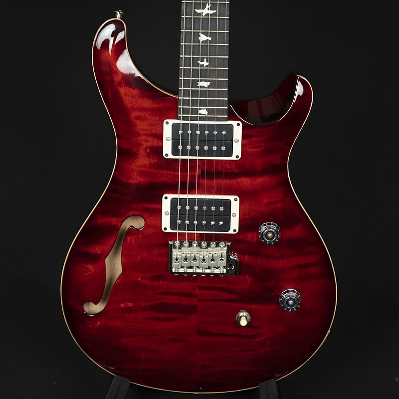PRS Paul Reed Smith Semi-Hollowbody CE 24 Fire Red Burst | Reverb