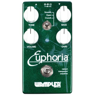 New Wampler Euphoria V2 Overdrive Guitar Effects Pedal! image 1