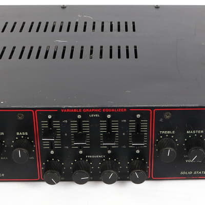 Vintage SWR Stereo 800 Power Amp | Reverb