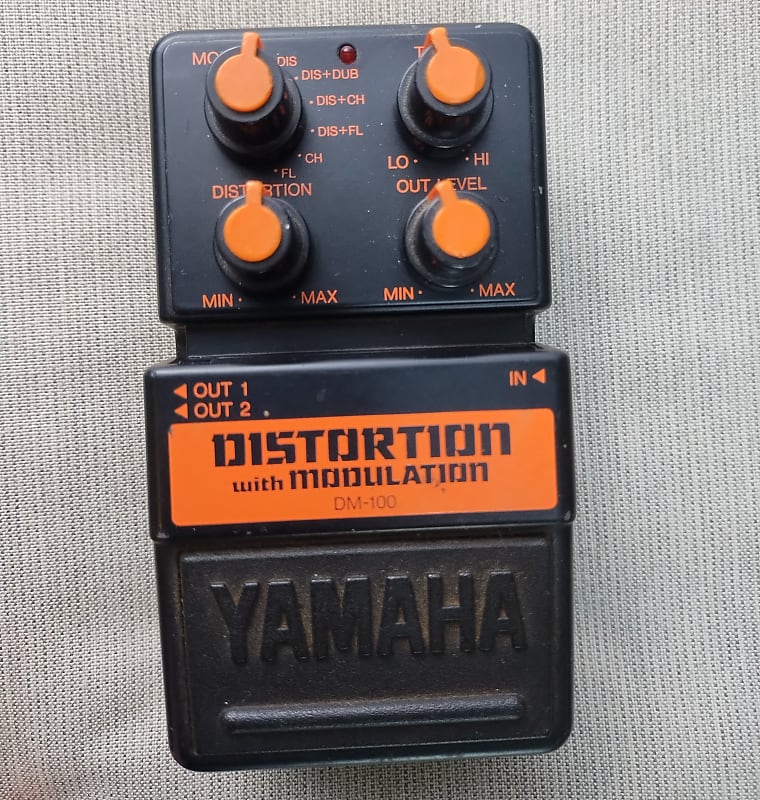 YAMAH　D１－１DMⅡ　DISTORTION YAMAH D1－1DMⅡ DISTORTION YAMAHA DI-01 Distortion 1980s Vintage