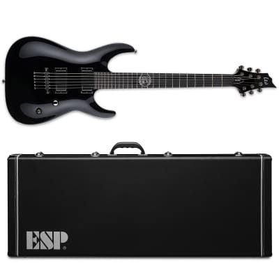 ESP LTD LK-600 Luke Kilpatrick Black Electric Guitar + Hard Case LK600 LK 600 - NEW - KOREA! image 1