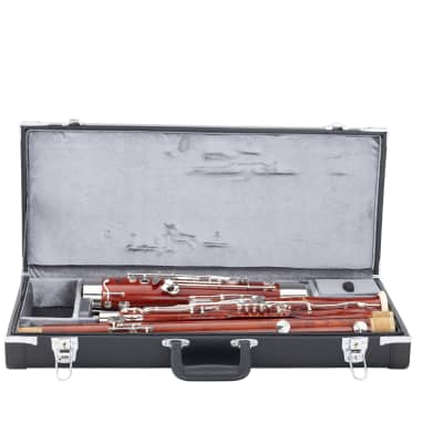 Wisemann DBN-300 Bassoon, C key, maple wood body, silver plated finish keys image 1