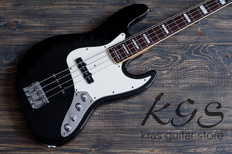 CoolZ ZB-1R BLK Jazz Bass 2012 Black