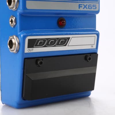 DOD FX65 Stereo Chorus Guitar Effects Pedal w/ Original Box #50321 image 10