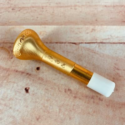 AR Resonance Gold Plated Trumpet Mouthpiece LC40/AR40L | Reverb