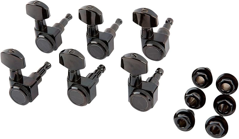 FENDER Locking Stratocaster / Telecaster Tuning Machines - Mechaniken in schwarz image 1