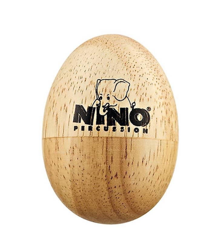 Oeuf shaker Nino bois - petit - NINO562