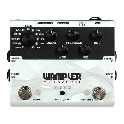 Reverb.com listing, price, conditions, and images for wampler-metaverse-delay-pedal