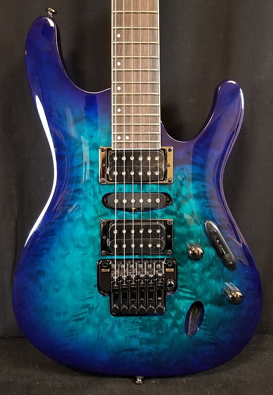 Ibanez S670QM - Sapphire Blue