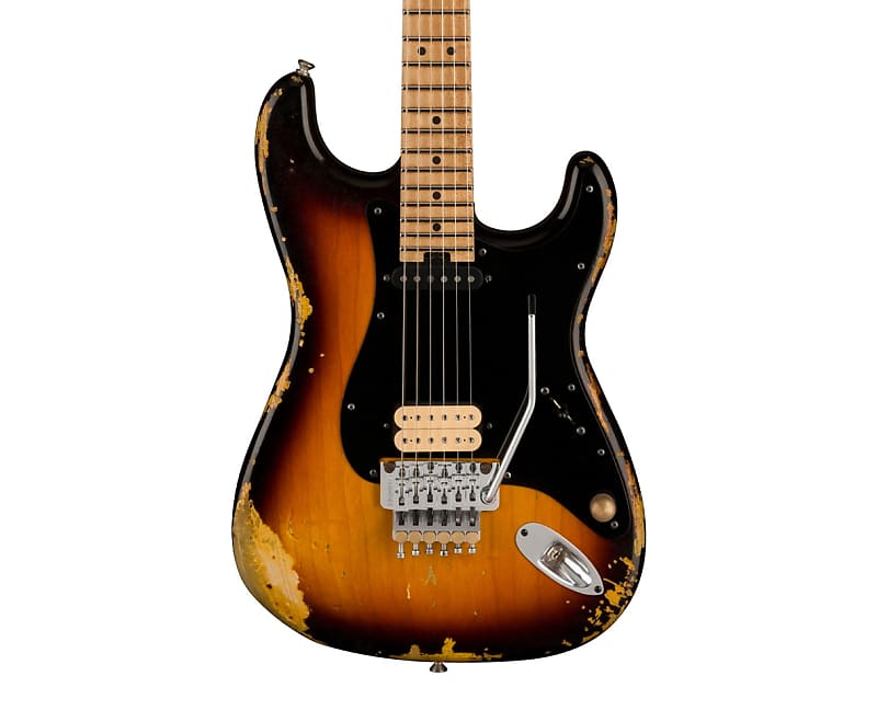 ◆ CustomElectrolic Relic SunburstStrato◆ 1622-