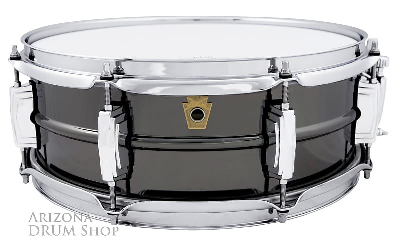 Ludwig LB414 5x14 Black Beauty 8 Lug Snare Drum -  In Stock ! image 1