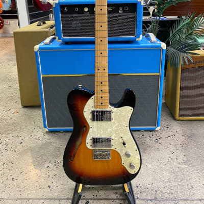 Fender Classic Series '72 MIM 2005 Telecaster Thinline 3-Color Sunburst ***Pre Loved*** for sale