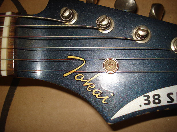 Tokai .38 Special 38 1982 Candy Blue Early Spaghetti Logo Tokai .38 Special 38 1982 Candy Blue Early Spaghetti Logo