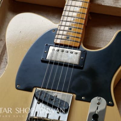 2023 Fender Custom Shop Limited Edition 1951 Telecaster HS Relic Aged-Nocaster Blonde image 7