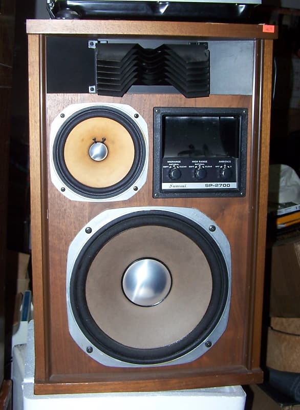 RARE Sansui SP-2700 4 Way Speaker Pair Japan | Reverb