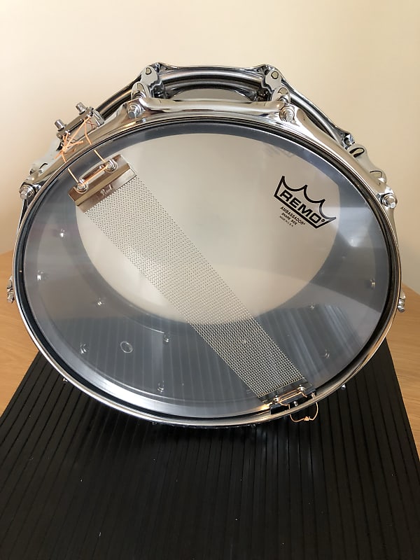 Sakae 14x6.5 Black Nickel over Brass Snare Drum SDM1465BR | Reverb