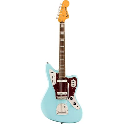 Squier Classic Vibe '70s Jaguar Limited-Edition Electric Guitar Daphne Blue image 3