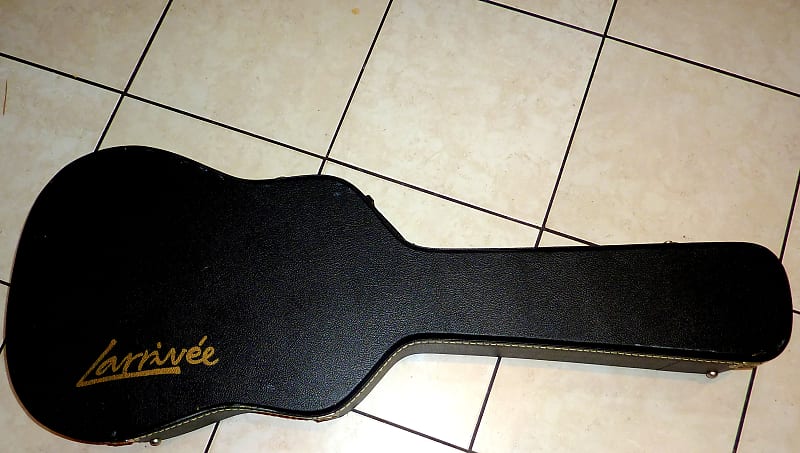 Larrivee Dreadnought Traditional Wood/Tolex Acoustic Guitar Hard Shell Case “WILL SHIP” image 1
