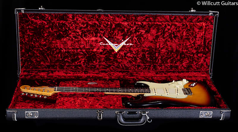 Fender Custom Shop Willcutt True 62 Stratocaster Journeyman Relic 3 Color Sunburst 59 C R115420 7.67 lbs