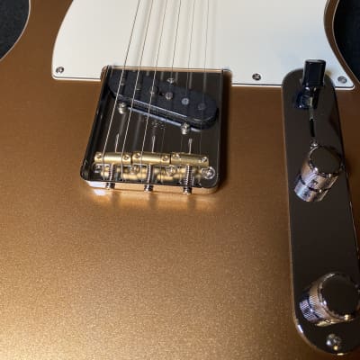 Fender JV Modified 60's Custom Telecaster Firemist Gold #JV004445 (7lbs, 5oz) image 2