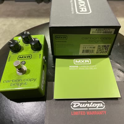 Reverb.com listing, price, conditions, and images for mxr-carbon-copy-bright-analog-delay