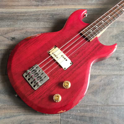 1981 Aria Pro II Japan CSB-380 Cardinal Bass (Made in