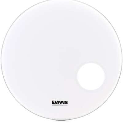 Evans EQ3 Smooth White Resonant Bass Head - 22 inch image 1
