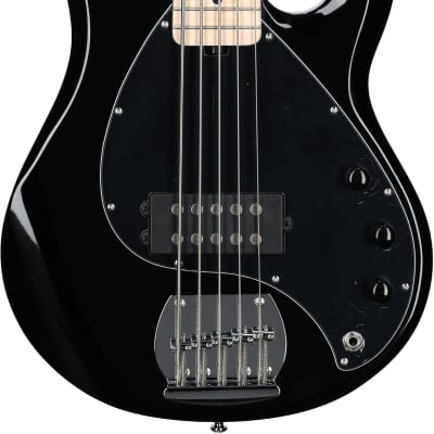Sterling by Music Man StingRay 5 Electric Bass, 5-String, Black image 2