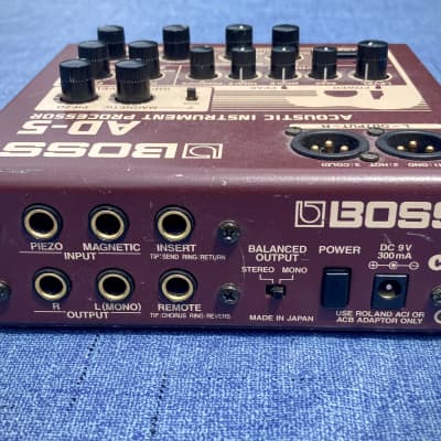 Boss AD-5 Acoustic Instrument Processor