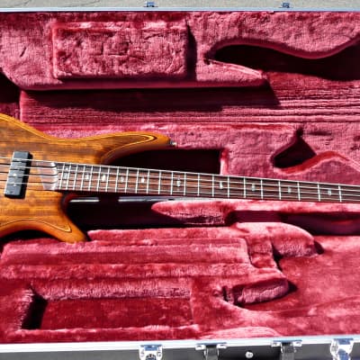 Ibanez SR1200 Premium SR Series Bass Guitar with Ibanez Custom Hardshell Bass Case - Vintage Natural Flat Finish - PV MUSIC Guitar Shop Inspected Setup + Tested Plays / Sounds / Looks Excellent Condition - Free Shipping image 2