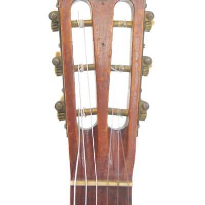 Coat of arms romantic guitar ~1910 - rare and unique - similar to Hermann Hauser, Richard Jacob Weissgerber + video! image 8