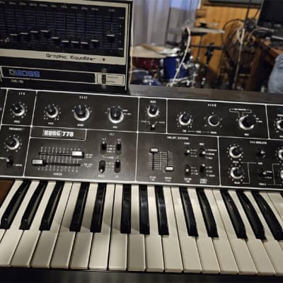 Korg 770 vintage analog synth (plus FREE Boss GE-10)!