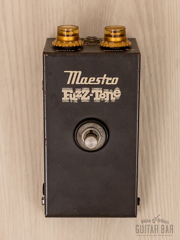 1968 Maestro Fuzz Tone FZ-1A Vintage Fuzz Guitar Effects Pedal, RCA 2N2614 Germanium Transistors image 1