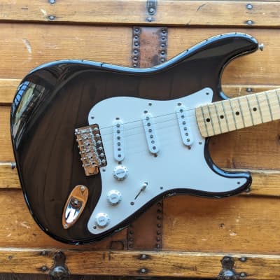(JH17838) Fender Time Machine Custom Shop 1956 Stratocaster 2006 - NOS Black for sale