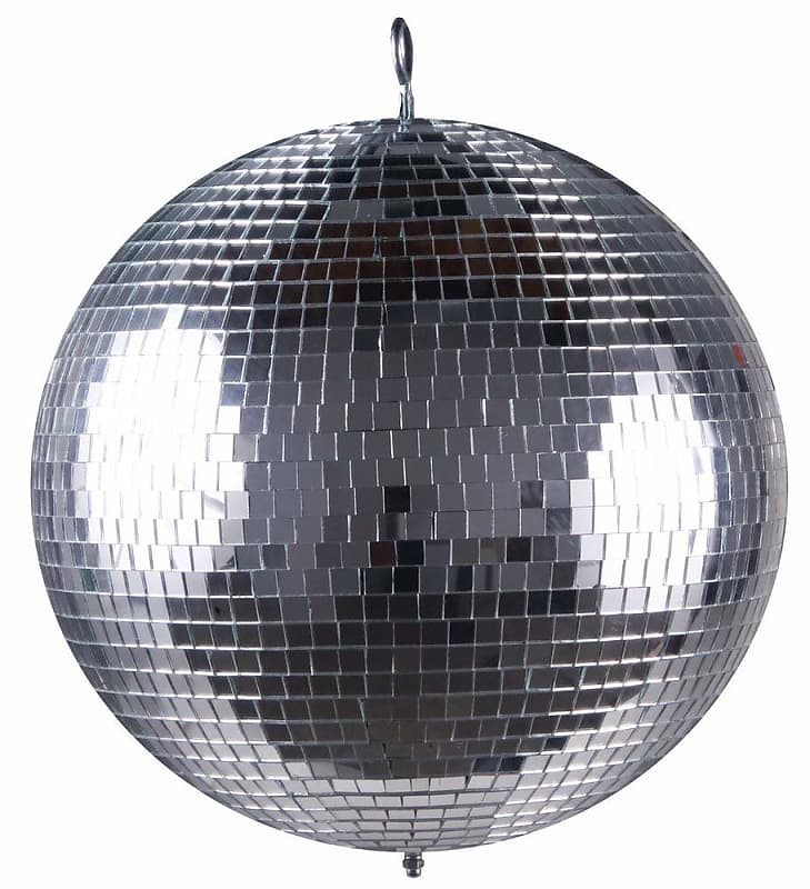 American DJ - 8-BALL - 8 in Glass Mirror Disco Ball w/ Hook image 1