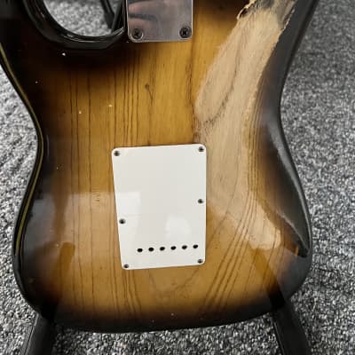 Fender Stratocaster 1954 ; 1955 - 1/55 TG neck and 11/54 body - Sunburst image 4