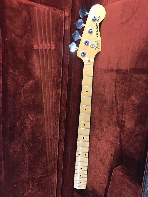 Fender Precision Bass Guitar Neck Vintage 1979 Factory | Reverb