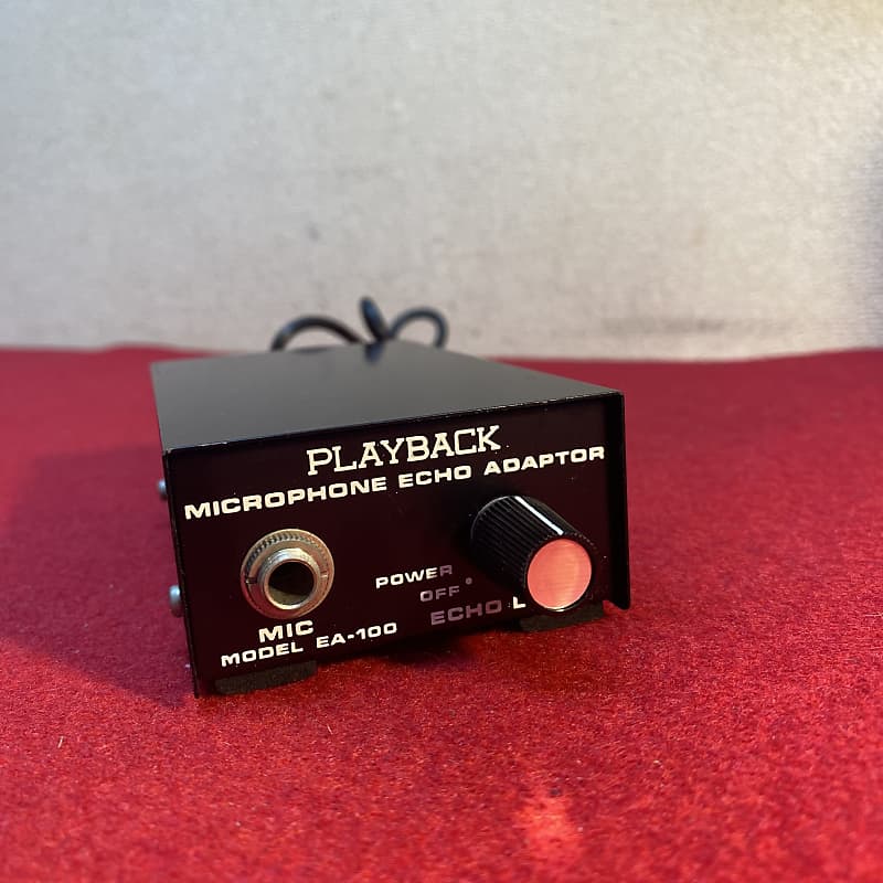 1983 Playback Spring reverb EA100 Awesome pedal sized real Reverb