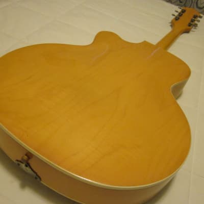 Vintage Harmony 472H65 1950/60s - Natural Electric Hollow Body Guitar Now w/Hardshell Case! image 7