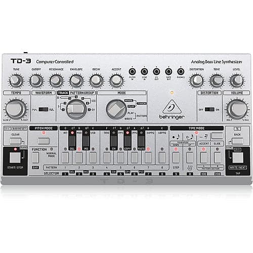 Behringer TD-3-SR Analog Bass Line Synthesizer | Reverb Canada