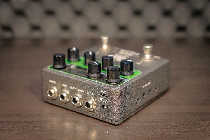 NuX NDD-7 Tape Echo 2022 - Present - Black / Green | Reverb NuX NDD-7 Tape Echo 2022 - Present - Black / Green | Reverb