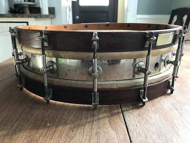 Early 1900 s Gretsch duplex snare drum 14.5