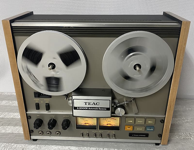 Teac A-2000R A2000R Reel To Reel Tape Deck Recorder Player Pro Serviced!