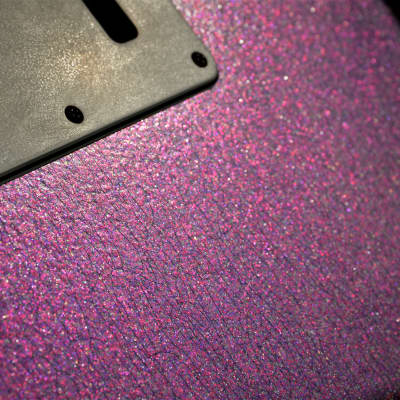 Fender Stratocaster  Standard Custom Relic Nitro Magenta Sparkle image 7