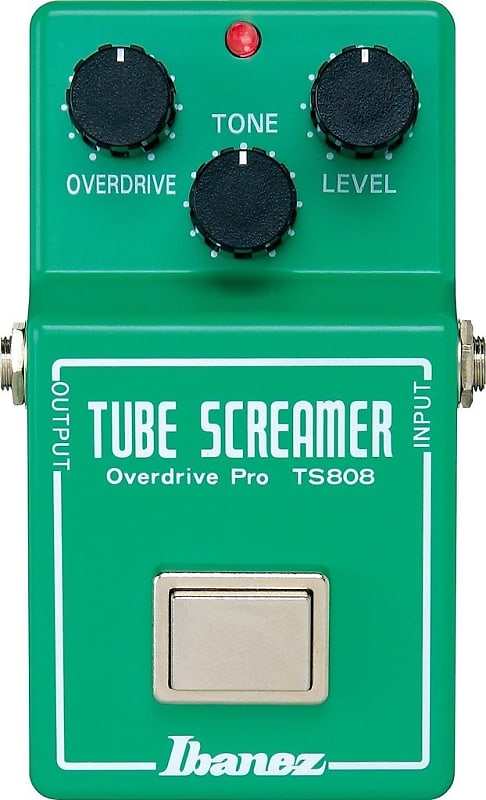 Ibanez TS808 Tube Screamer Overdrive Pro Electric Guitar Effects Pedal Made in Japan image 1