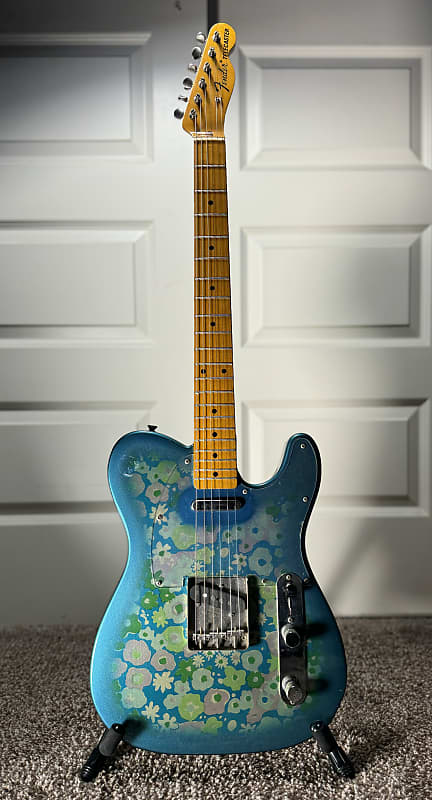 Fender 1985 TL-69 Telecaster MIJ - Blue Flower