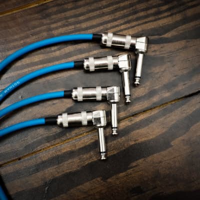 Lincoln LINKS (Bundle of 4) / Gotham GAC-1 Patch Cable - 12 INCH BLUE imagen 1